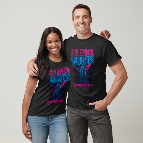 Silence Hurts T-Shirt - Image 5