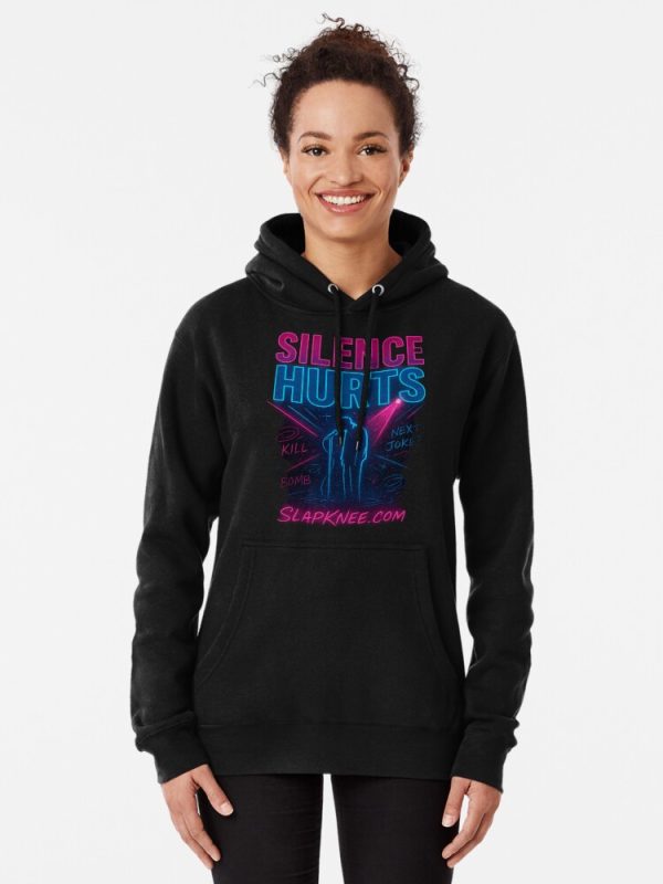 Silence Hurts Pullover Hoodie